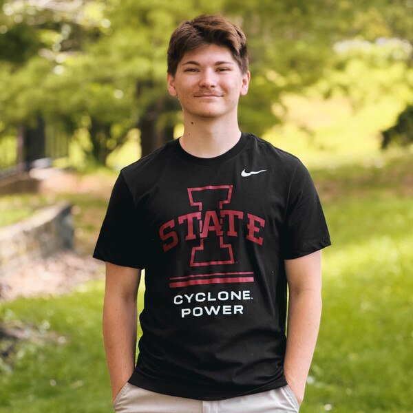 Nike® I-State Black Dri-FIT T-Shirt